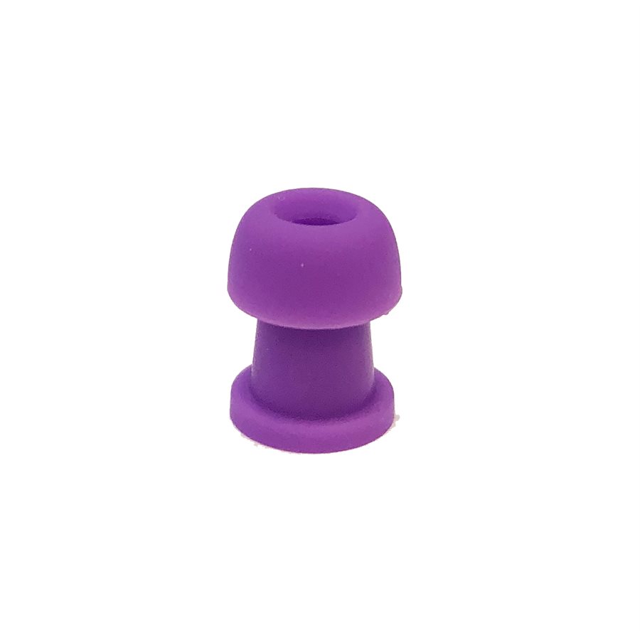 Audiologist's Choice® AC Series Single Use Eartips - 9mm, Purple (100 / pk)